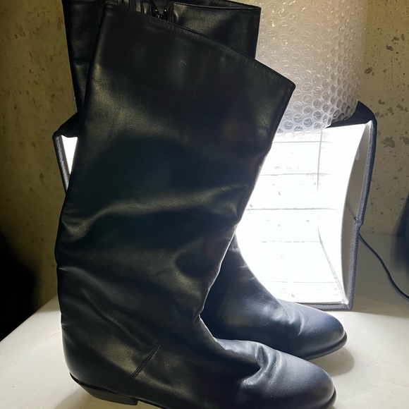 Bally Canada Lined Boots Woman Size 9 - Picture 3 of 5